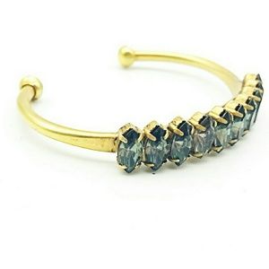 Elizabeth Cole Adelia Swarovski Cuff